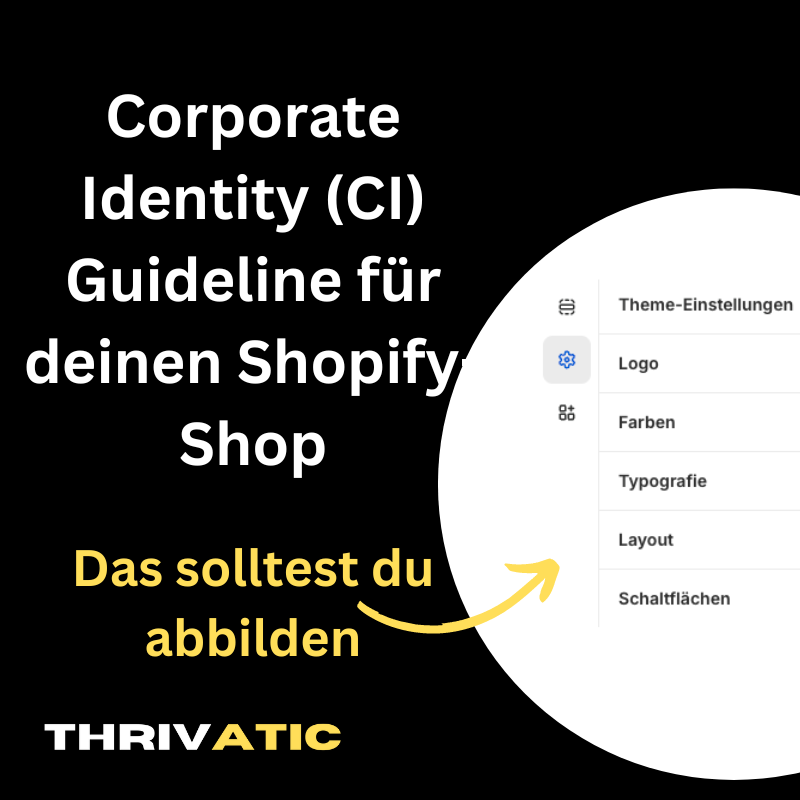CI Guideline Shopify