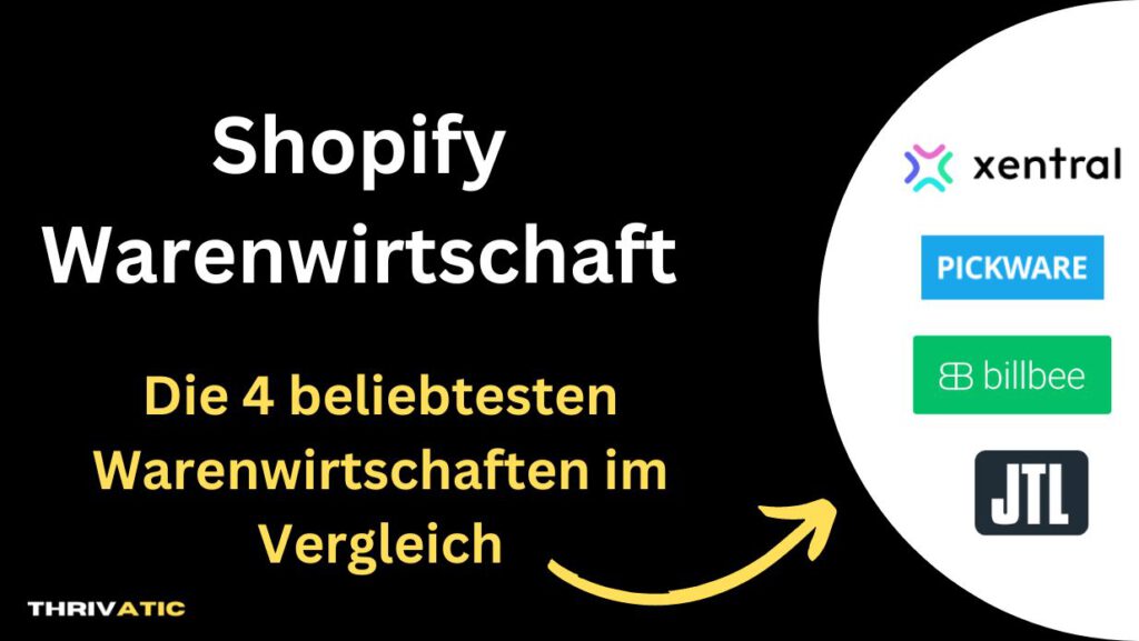 Shopify Warenwirtschaften im direkten Vergleich.